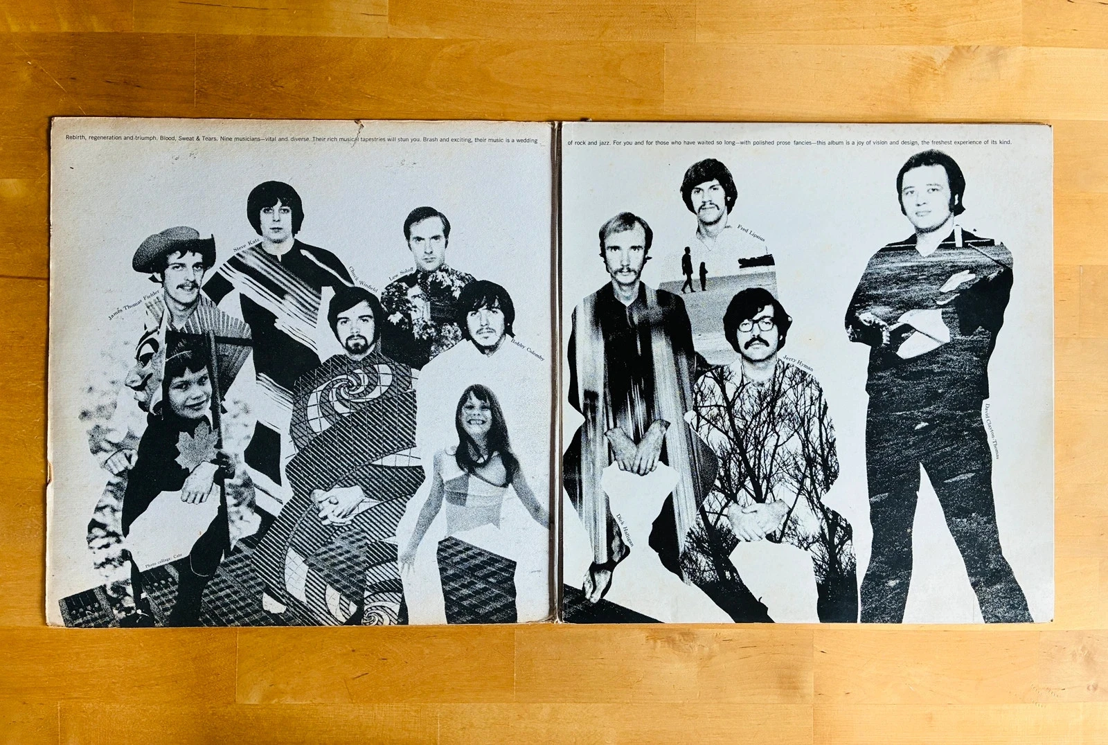 Disco de vinilo 33T Gatefold Blood, Sweat and Tears. – photo 3